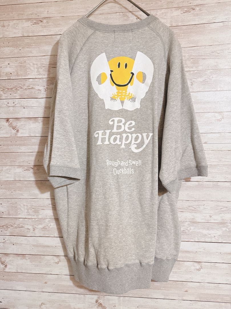 rough&swell ラフアンドスウェル 半袖スウェット グレー 未使用品