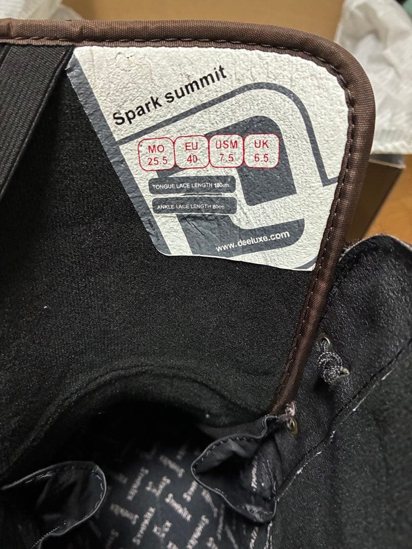 [美品] DEELUXE ディーラックス SPARK SUMMIT 25.5cm