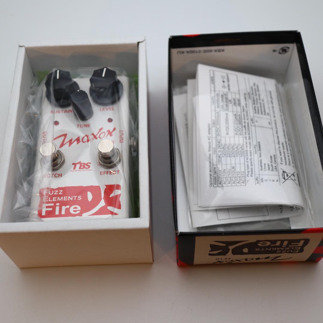 Maxon マクソン FF10 Fuzz Elements Fire 火 ファズ