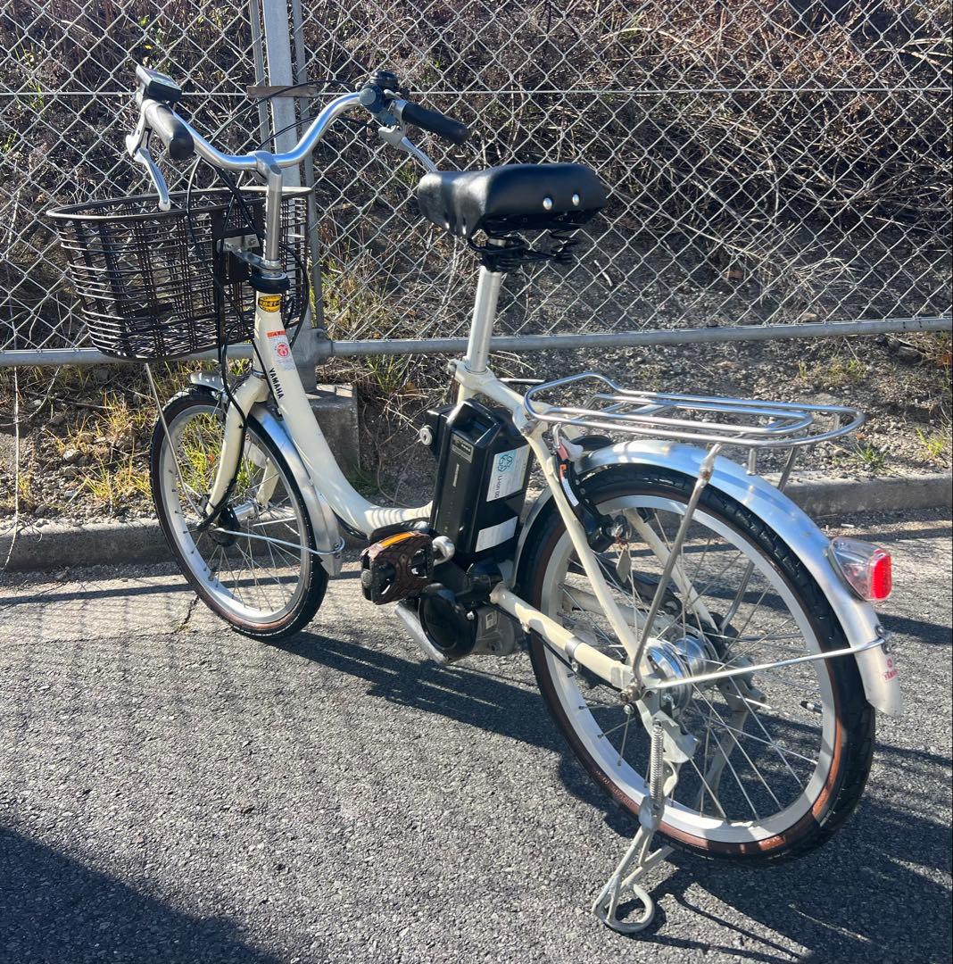 ヤマハPASシオン20インチ電動アシスト自転車程度の良いバッテリー付き関東圏配送