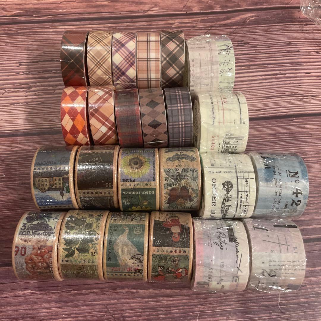 セール　マステ　マスキングテープテープ　まとめ売り24点