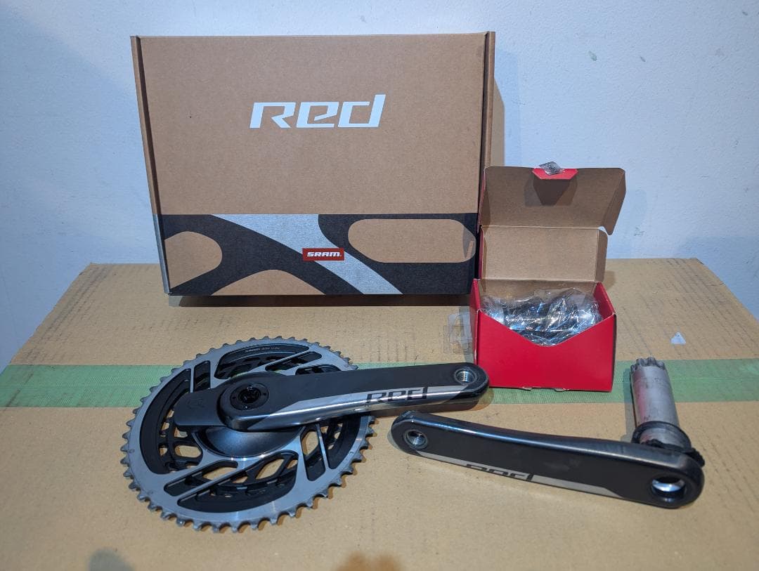 SRAM RED クランクセット　パワーメータ