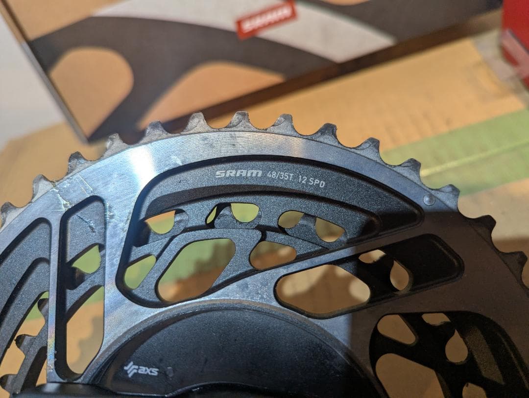 SRAM RED クランクセット　パワーメータ