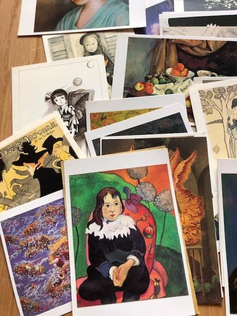 日本画・美人画 ポストカード セット 竹久夢二 レトロアート他 d690y75