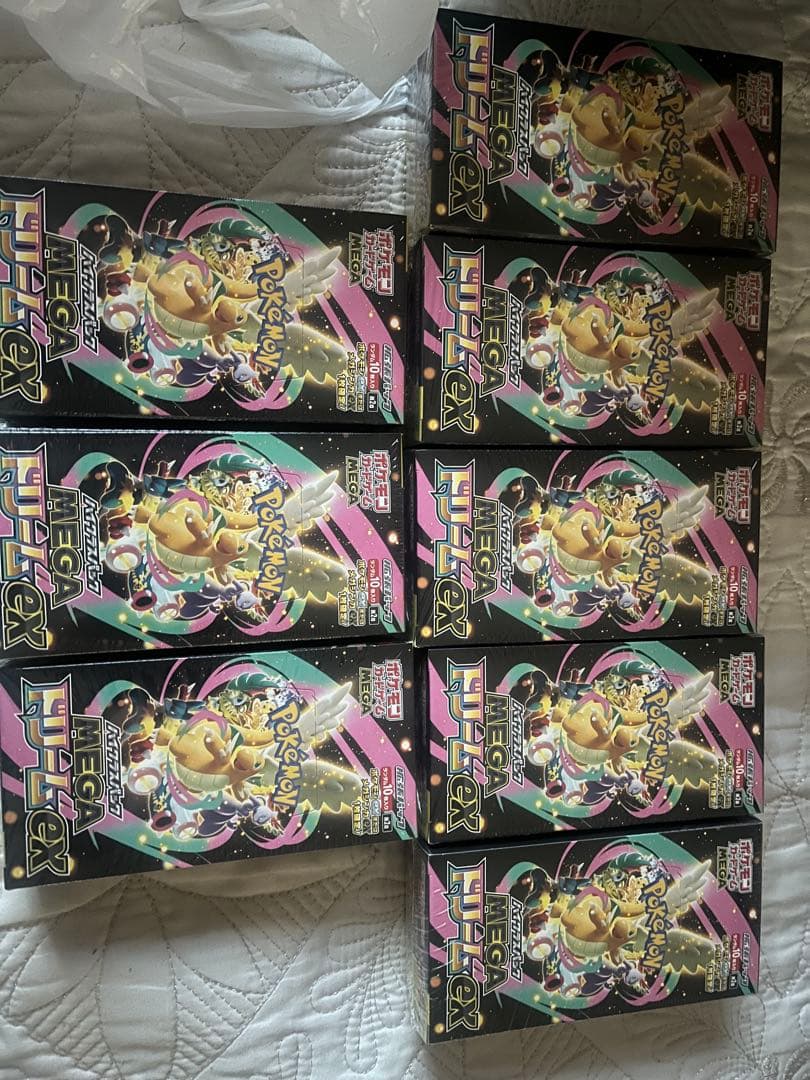 ポケモンカード メガミュウツーY EX 10パック入り シュリンク付き8BOX