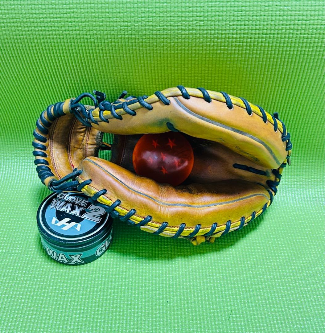 捕球音絶好調❗️ ハタケヤマ　軟式　キャッチャーミット　ミズノプロ　ゼット