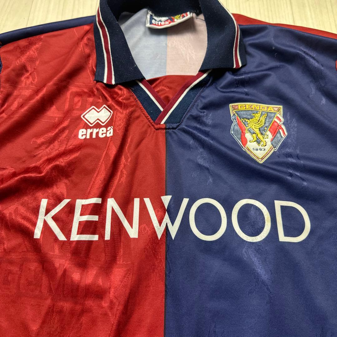 errea ジェノアCFCユニフォーム94/95 11番三浦知良