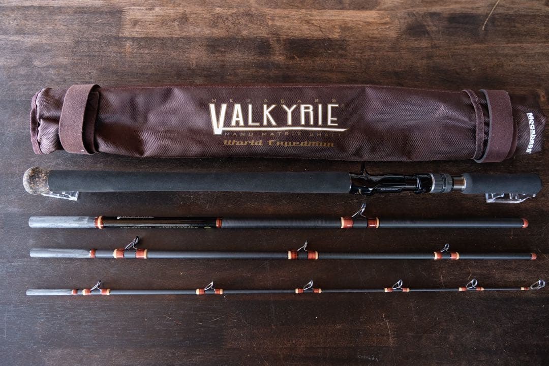 メガバスValkyrie VKC-80XXH-4 パックロッド美品
