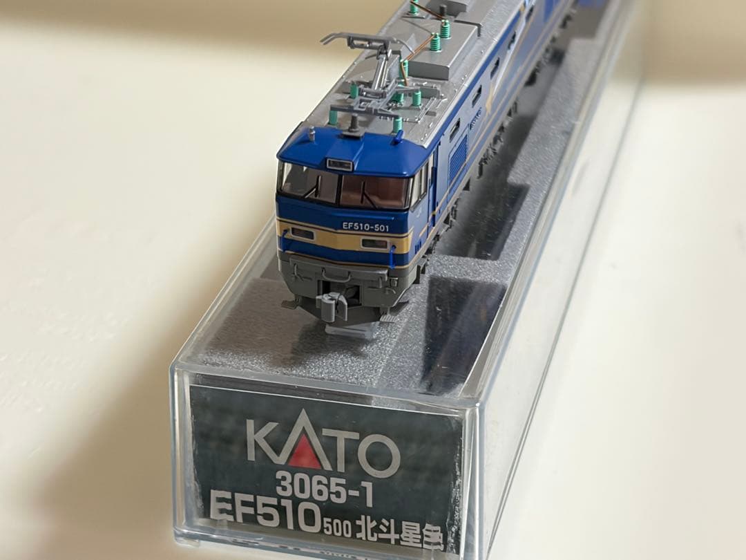 鉄道模型　Nゲージ　KATO 3065-1 EF510 北斗星色　緑碍子
