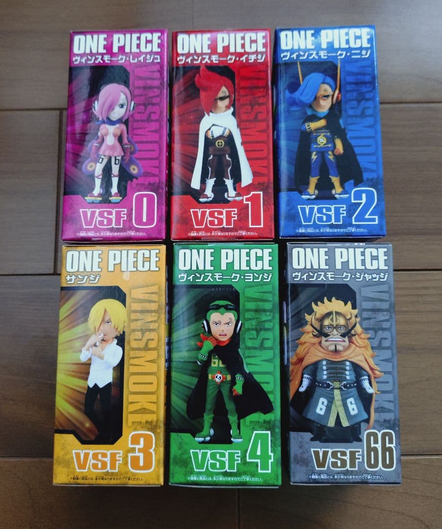 ワンピース　フィギュア　ワーコレ　ジェルマ　　　６６　６体　セット