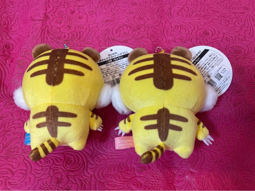 【タグ付き】虎さんマスコット ちいかわ ハチワレ 2個セット