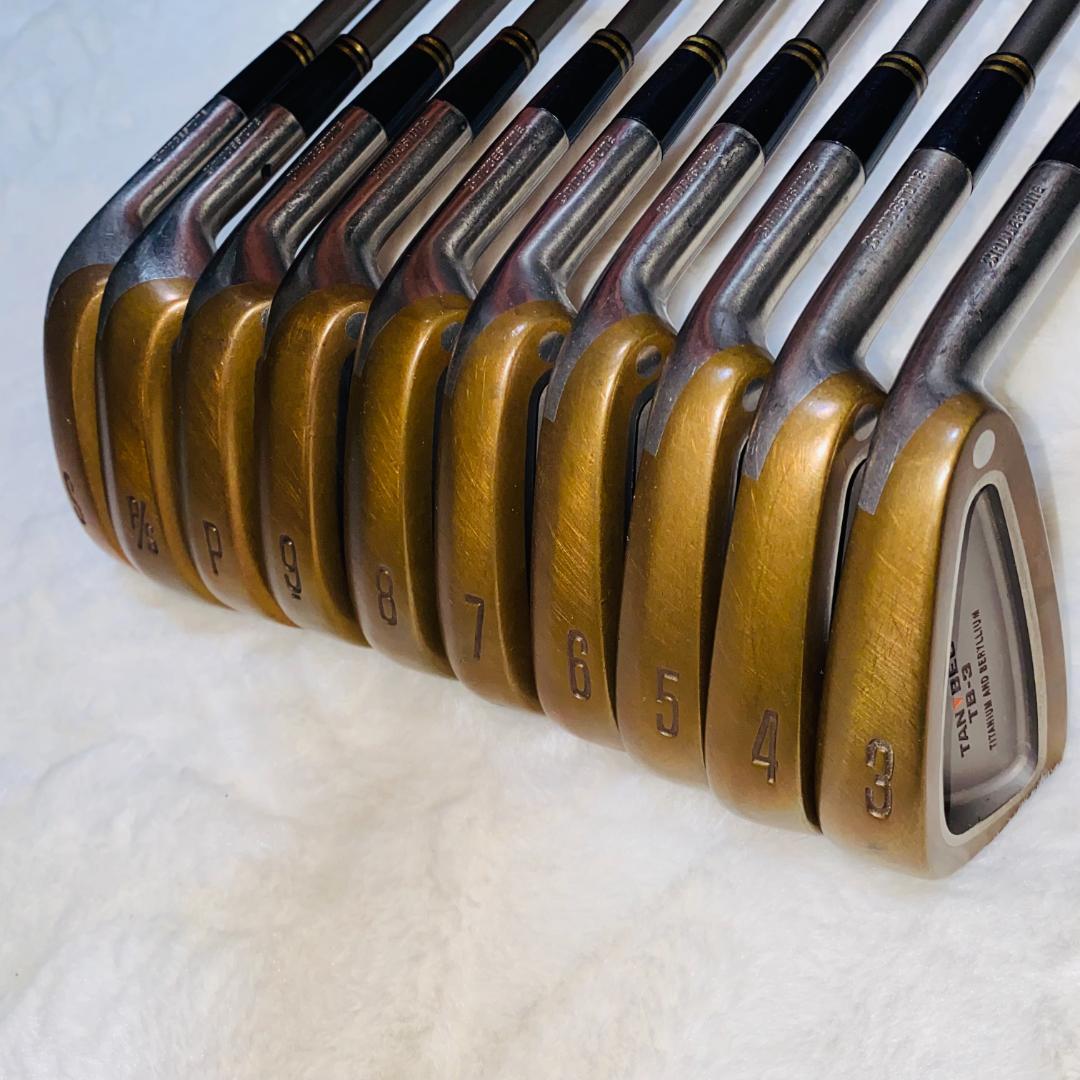 ブリヂストン TAN BEC TB-3 アイアン 3-9番 P PS S 10本