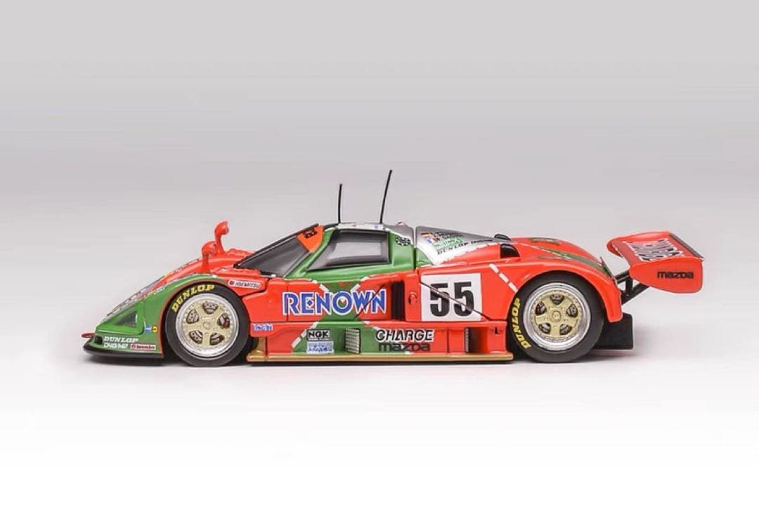 1/64 MOTORHELIX 787B #55 マツダ　レナウン　ルマン　優勝