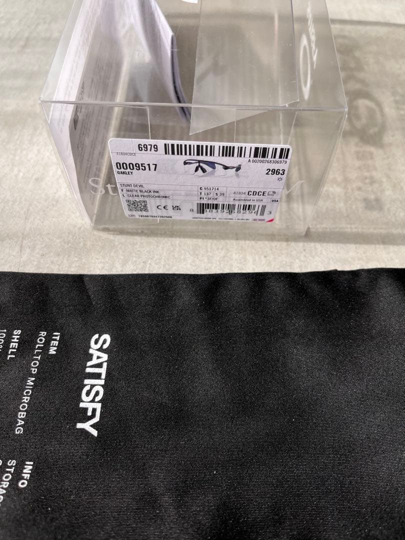 新品 satisfy oakley stunt devil running