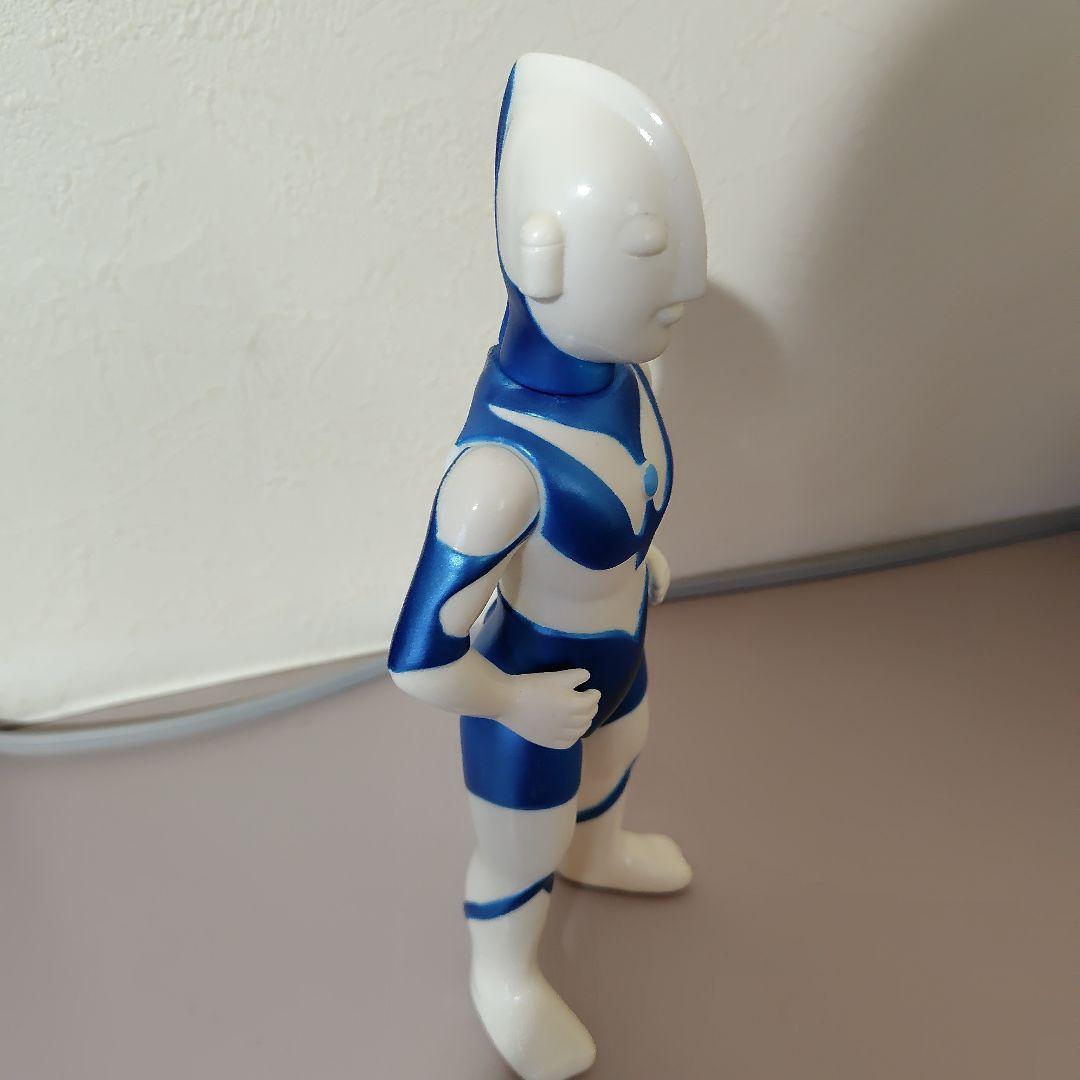 マルサン　M1号　ソフビ　ウルトラマンフィギュア 青と白 SAN JAPAN