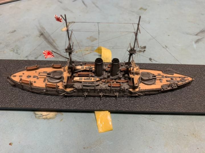 1/700 戦艦三笠 完成品