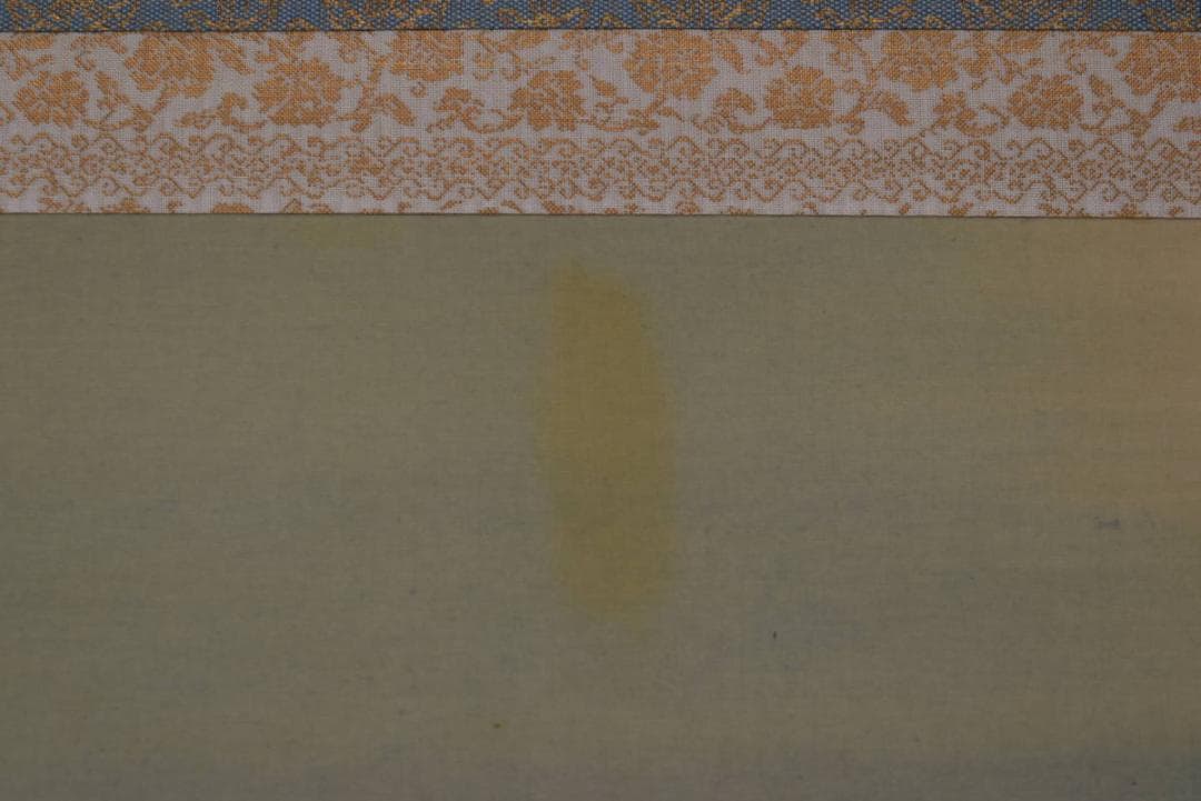 【真作】三宅凰白/能楽/羽衣図/掛軸/名家伝来/Z-987