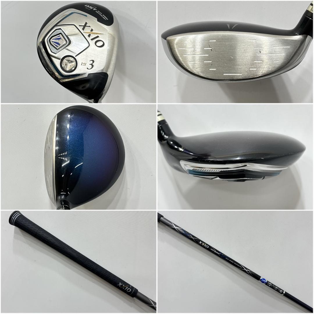 メンズ右利き初心者用　ゼクシオ　8＆9代目　ゴルフクラブセット　W₋2764