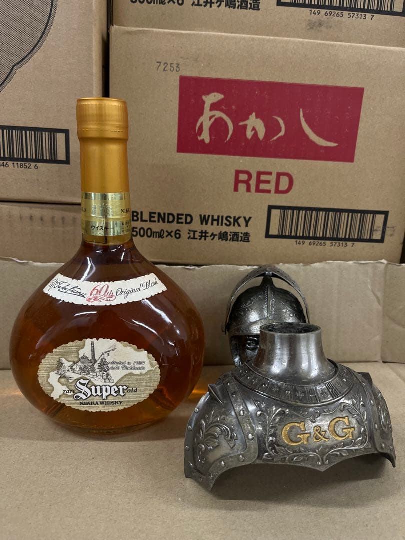 C&G Super 騎士デザインニッカウイスキー60th 北海道限定品750ml
