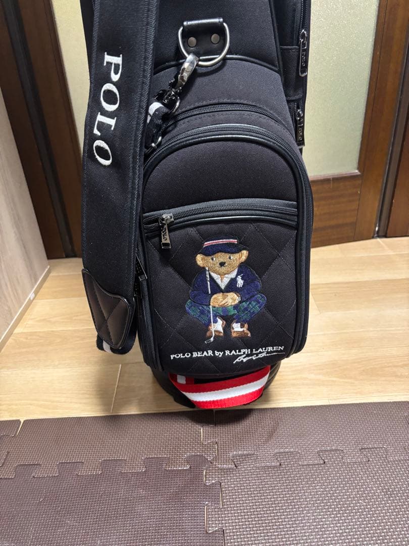 ラルフローレン ポロベア キャディバッグ（ブラック）