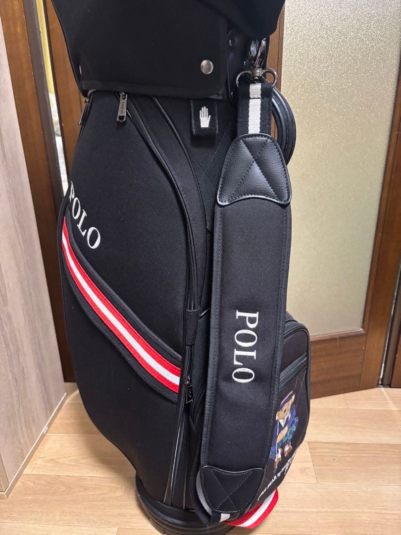 ラルフローレン ポロベア キャディバッグ（ブラック）