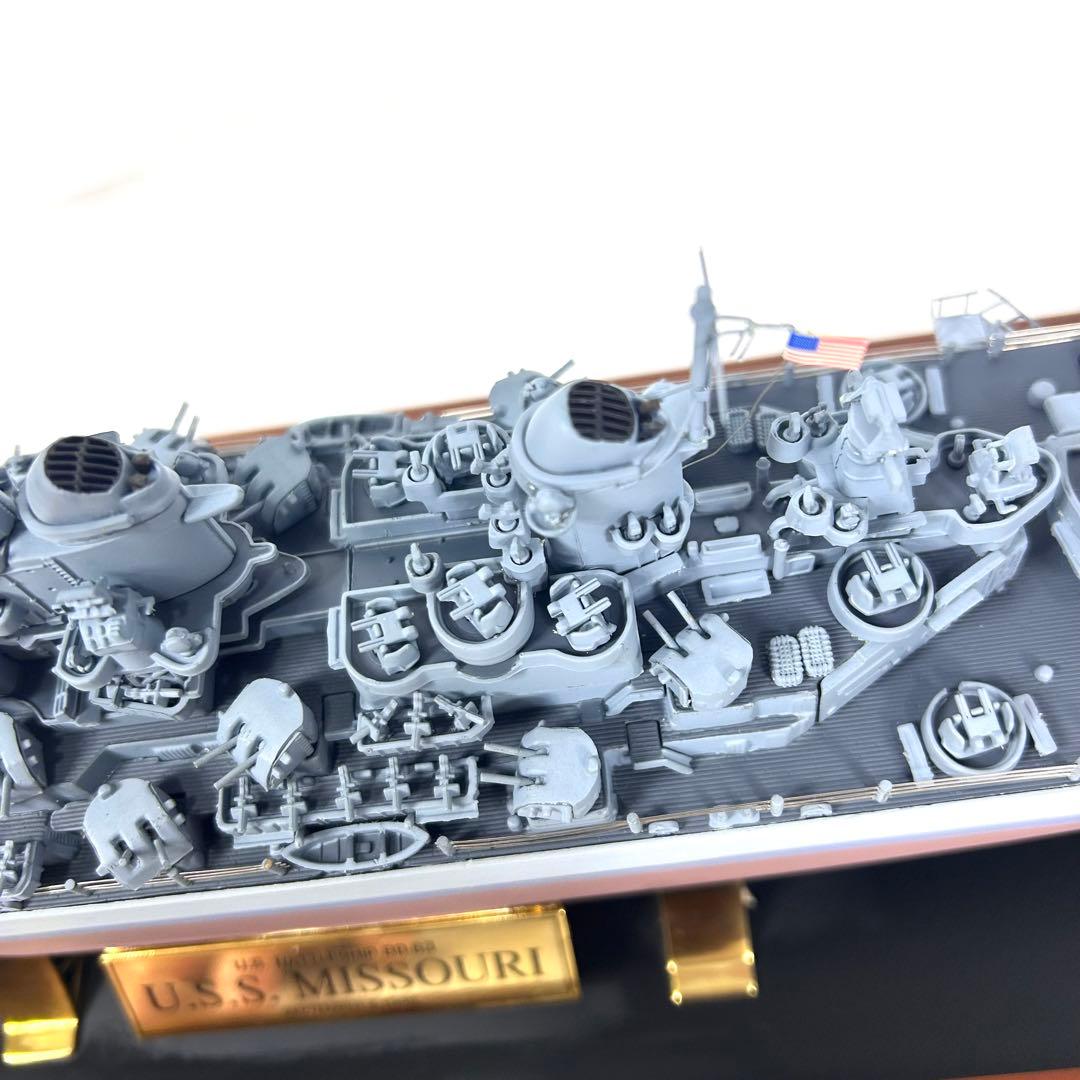Franklin Mint 1/550USSミズーリ戦艦 BB-63 1945