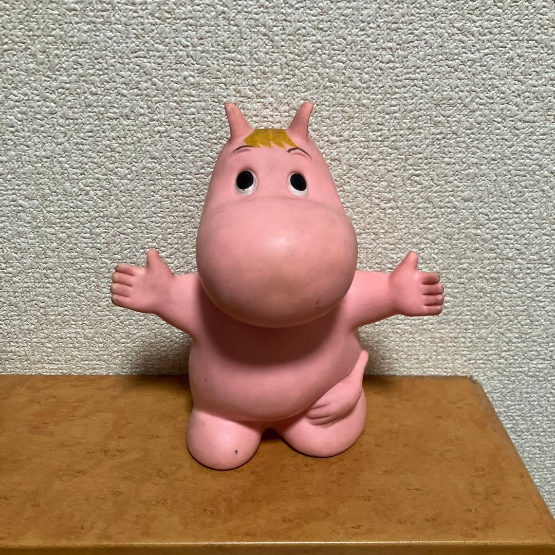 【希少・当時物】ムーミン スノークのおじょうさん ソフビ フィギュア 昭和レトロ