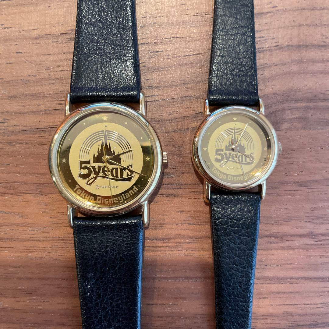 東京ディズニーランド　 5周年記念　限定時計　非売品　●TDL