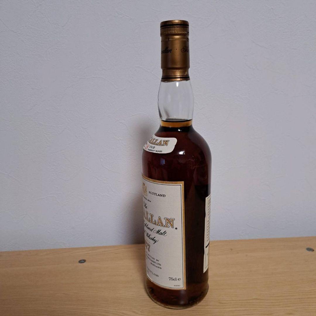 マッカラン18年　1977年　【未開封】