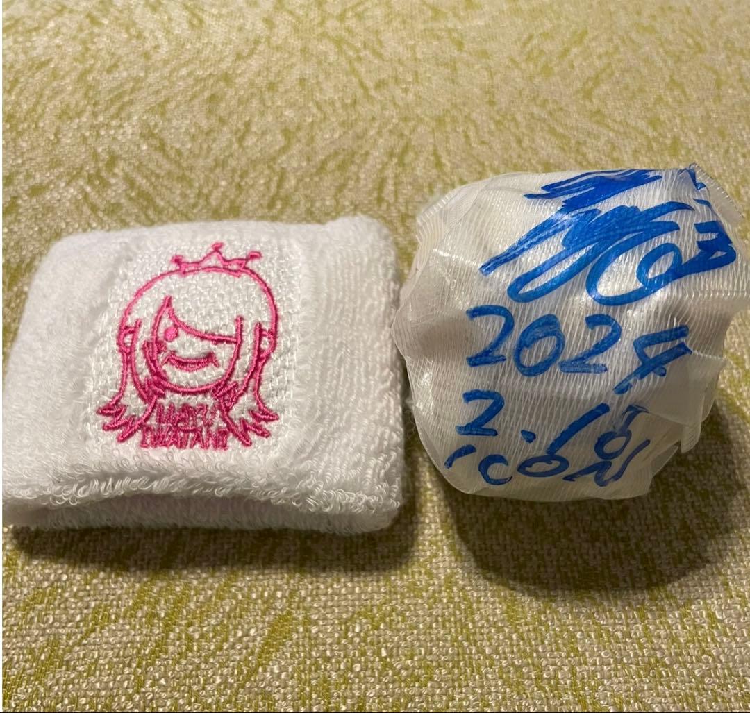 マリーゴールド STARDAM 岩谷麻優選手 リストバンド