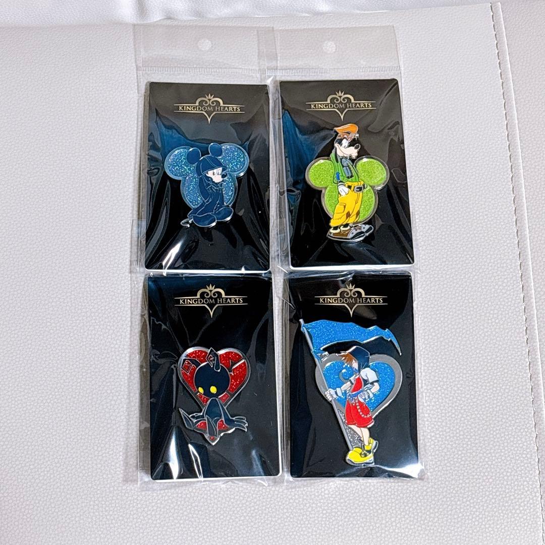 キングダムハーツ ロフト ピンズ 4種類セット セミコンプ