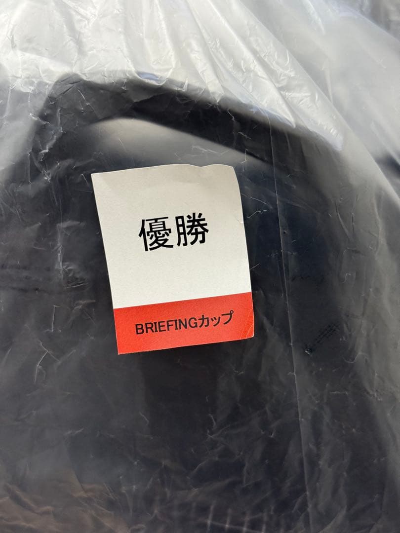 BRIEFING ブラック キャディバッグ CR-7#03