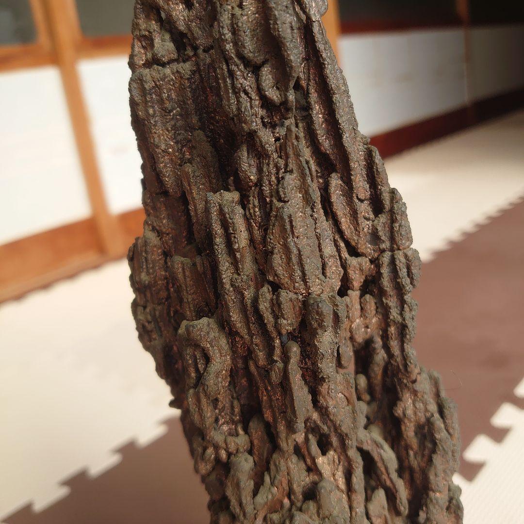 銅滴　置物インテリア金属工芸　昭和レトロ 欠片あり！重さ約6キロ　箱なし