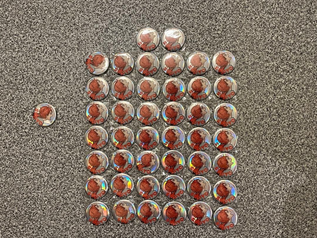 ハイキュー!! ジャンプGIGA2024 日向翔陽　缶バッジ　44個＋1個セット