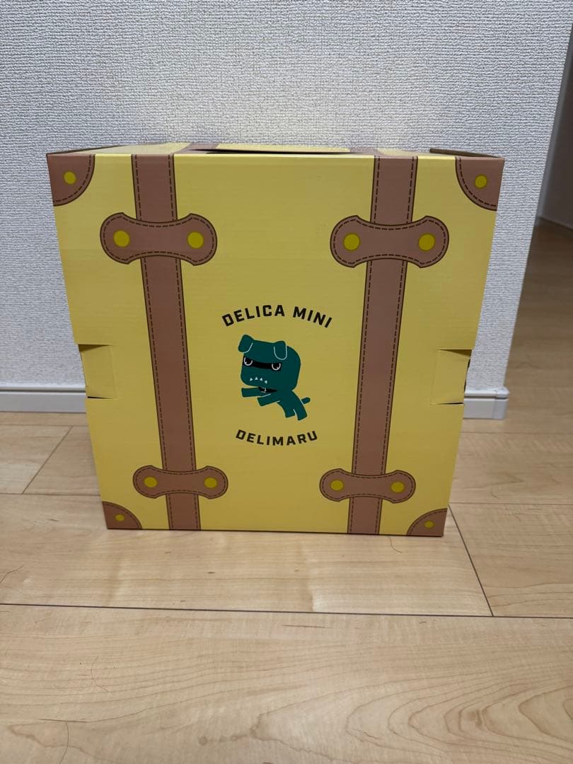 DELICA MINI グレー犬ぬいぐるみ 本体