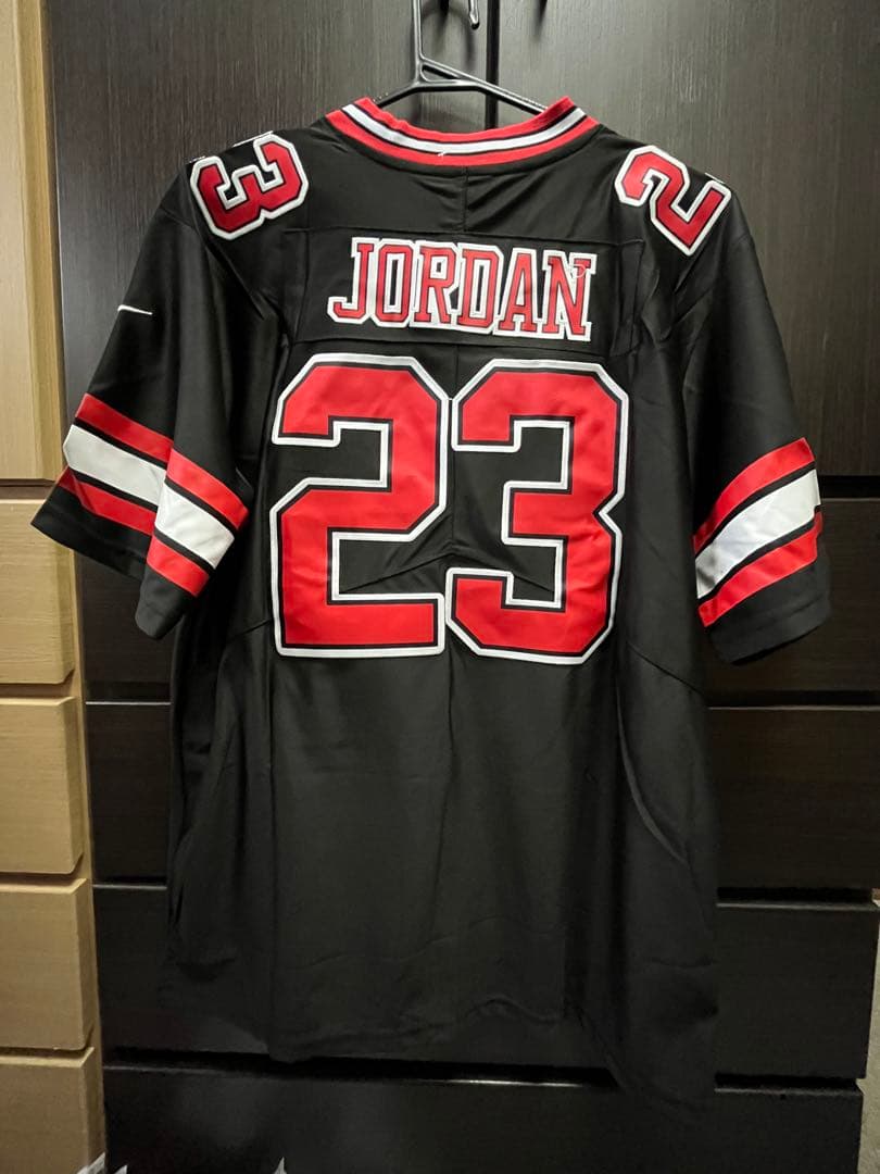 NFL BULLS JORDAN 23 ブラックユニフォーム M