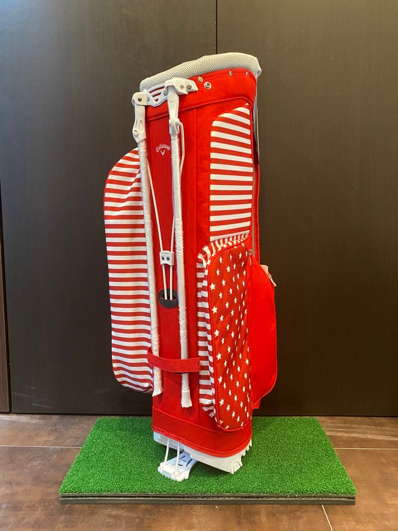 callaway キャロウェイ ベアスタンド キャディバッグ レッド 女性用
