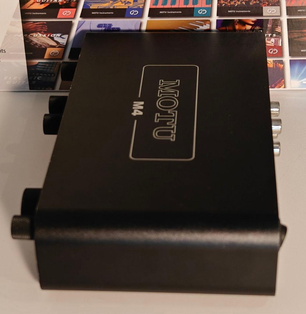 MOTU M4 オーディオインターフェイス【動作確認済み・元箱付属】