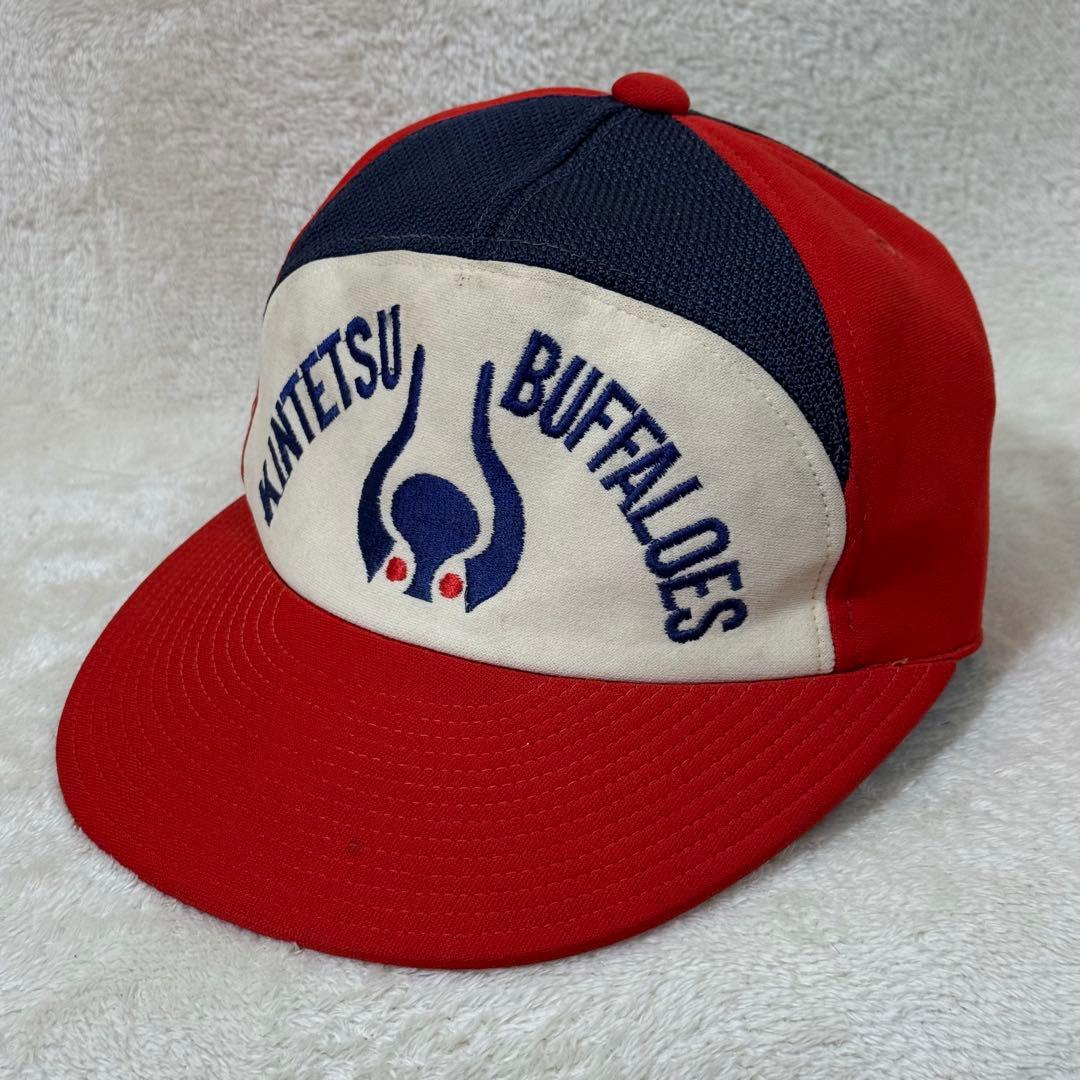 【当時物】Rawlings ローリングス 近鉄バファローズ キャップ 実使用