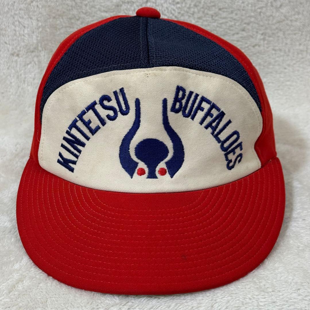 【当時物】Rawlings ローリングス 近鉄バファローズ キャップ 実使用