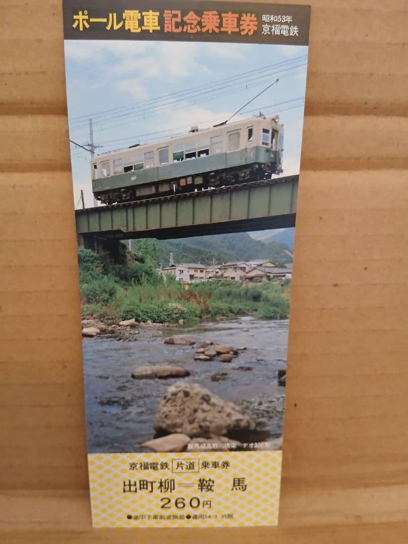 ポール電車 記念乗車券 セット