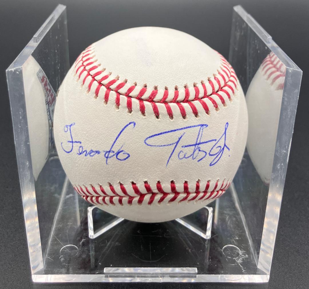 レア PADRES パドレス タティス Jr サイン フルネーム ボール