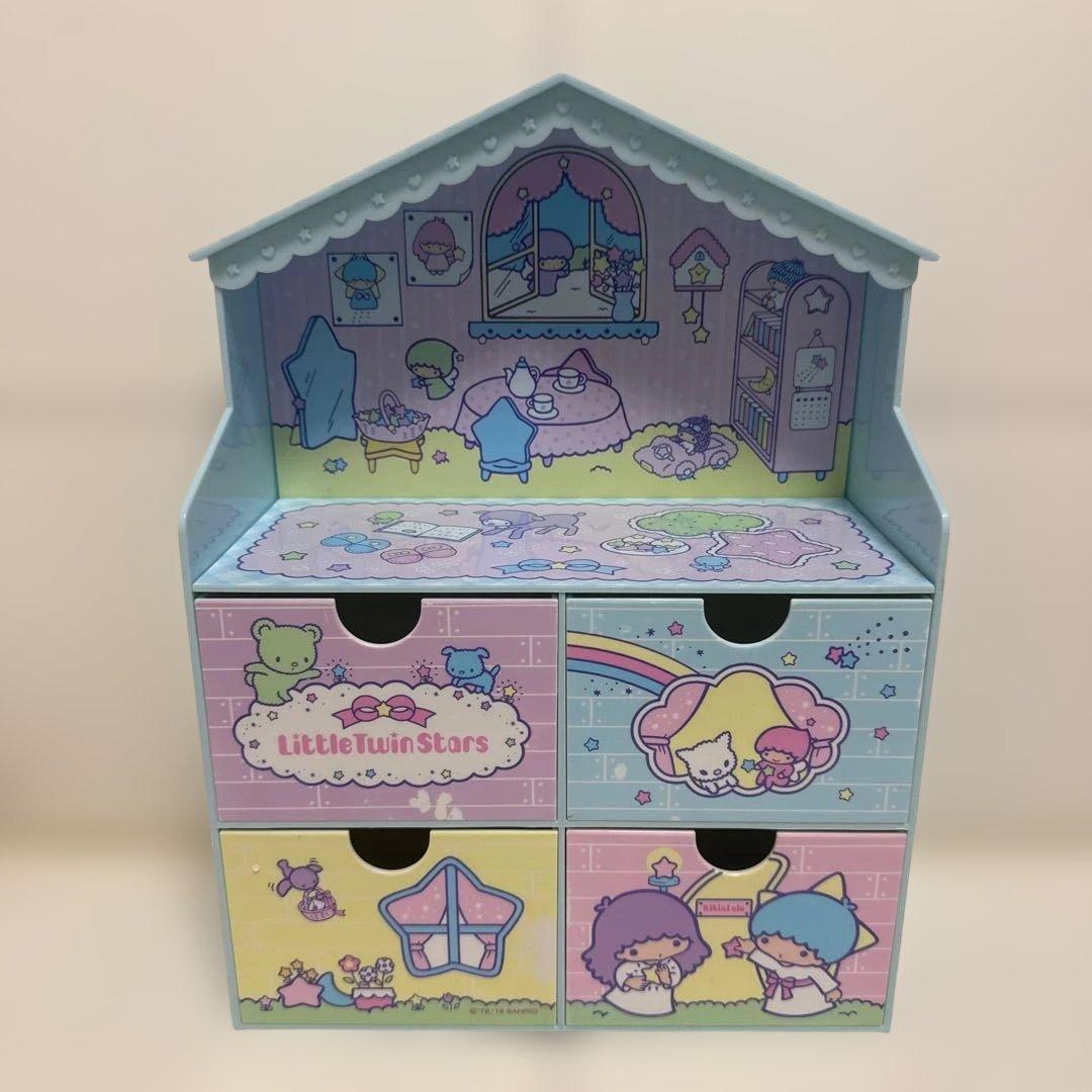 【貴重】　キキララ　おうち形　プラチェスト