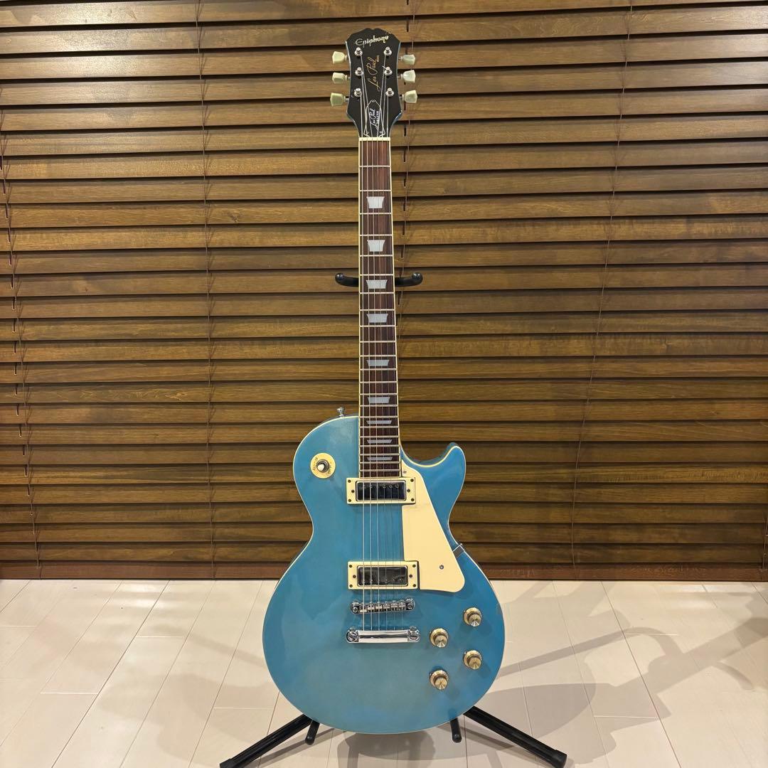 ギター Epiphone Les Paul Deluxe Pelham Blue