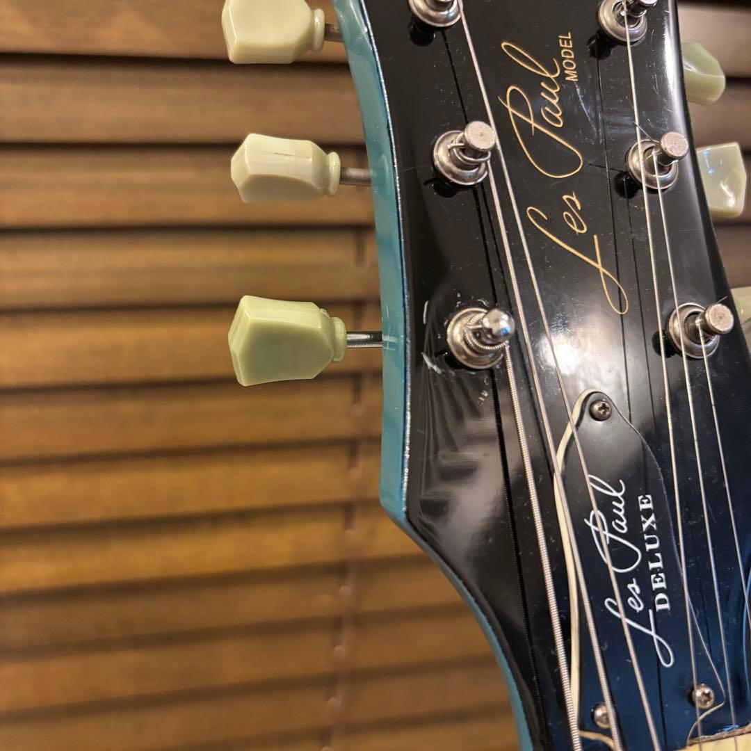 ギター Epiphone Les Paul Deluxe Pelham Blue