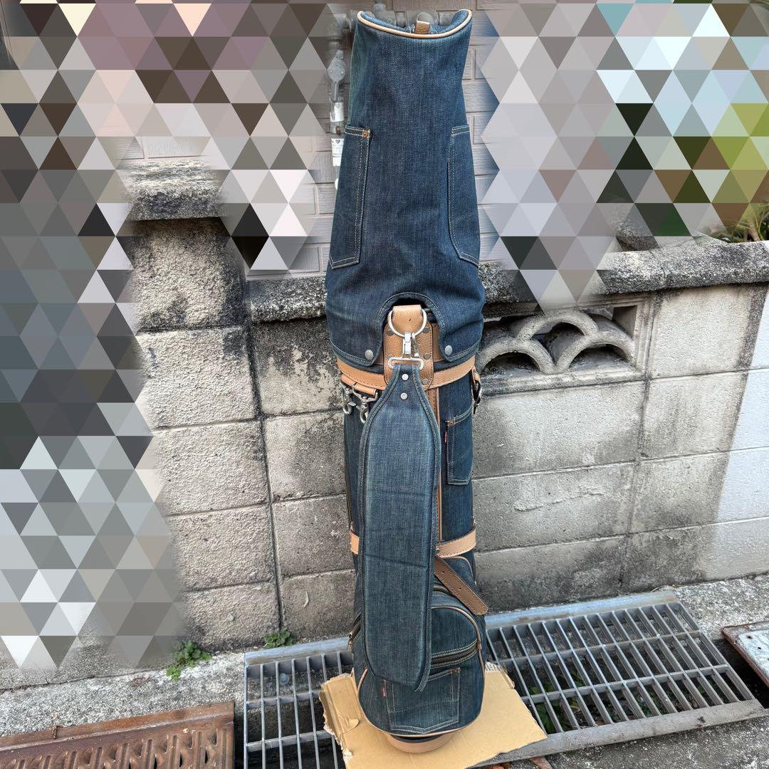 希少☆ EVISU エヴィス　ゴルフ　 デニム　キャディバッグ　初期モデル