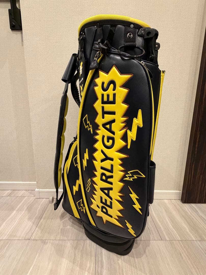 ひろと パーリーゲイツ キャディバッグ ピカチュウ ヘッドカバー付き