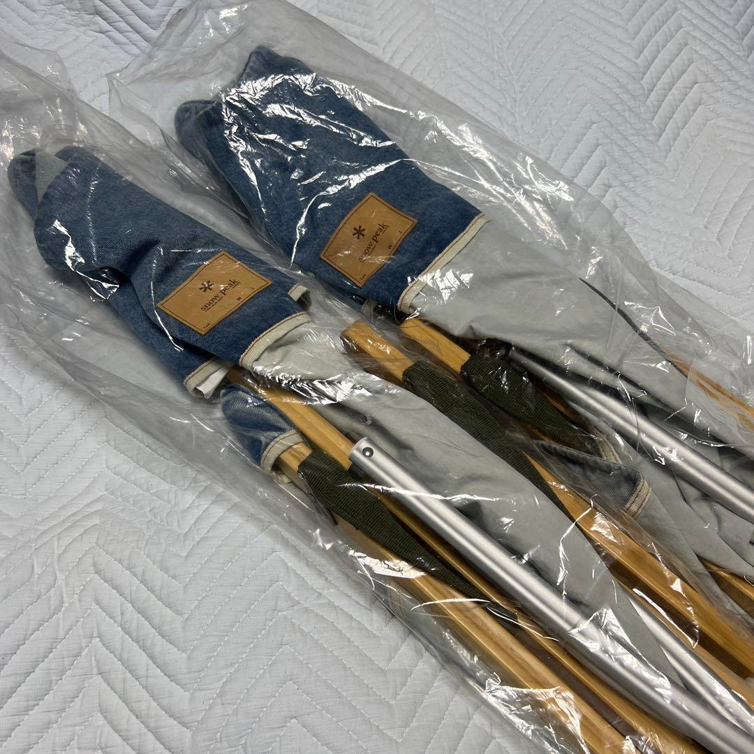 【新品・未使用】Take! チェアロング　デニム