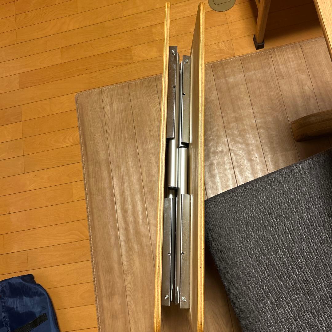 UNIFLAME アウトドアテーブル 木製折りたたみ（廃盤UFテーブル1100）