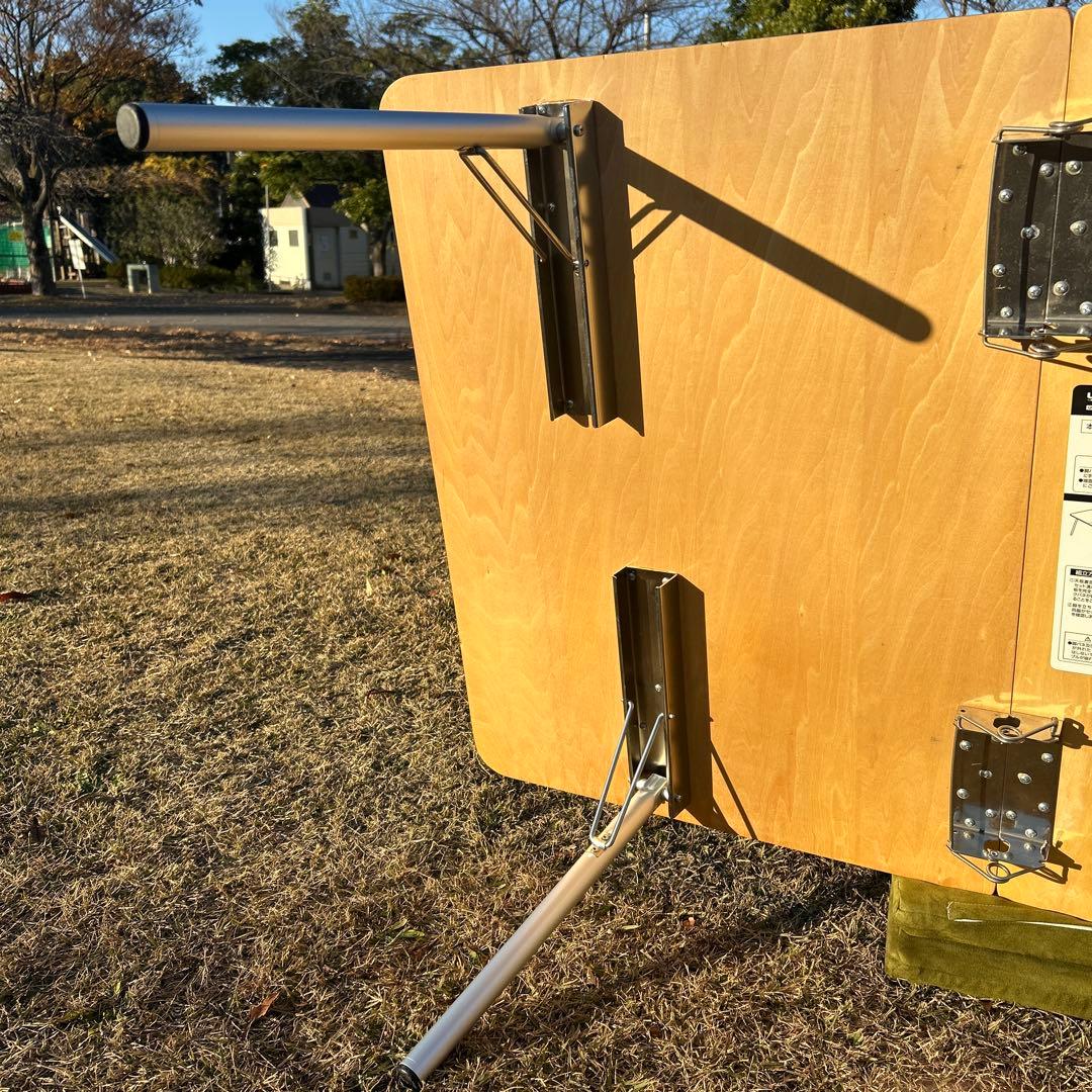 UNIFLAME アウトドアテーブル 木製折りたたみ（廃盤UFテーブル1100）